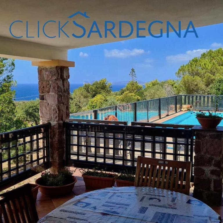 Alghero Villa Barranch with sea view swimming pool for 6 people - Villa con 3 Camere da Letto - 16