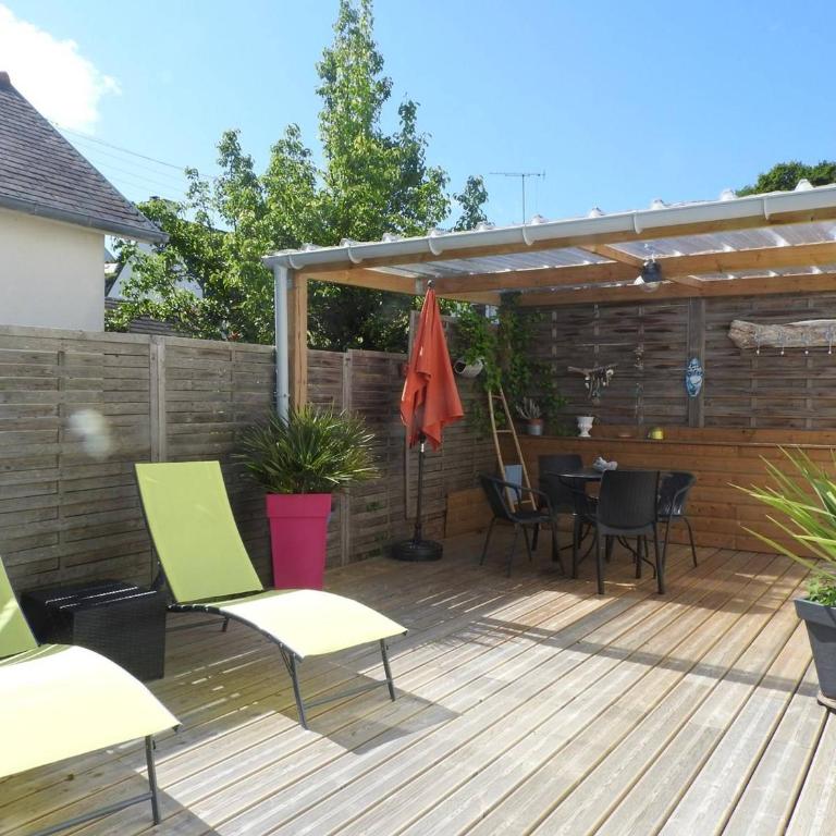 Maison de charme 3* avec jardin clos, terrasse, WIFI à 60m du Port de Perros-Guirec - FR-1-368-79 - Holiday Home (2 adults) - 11