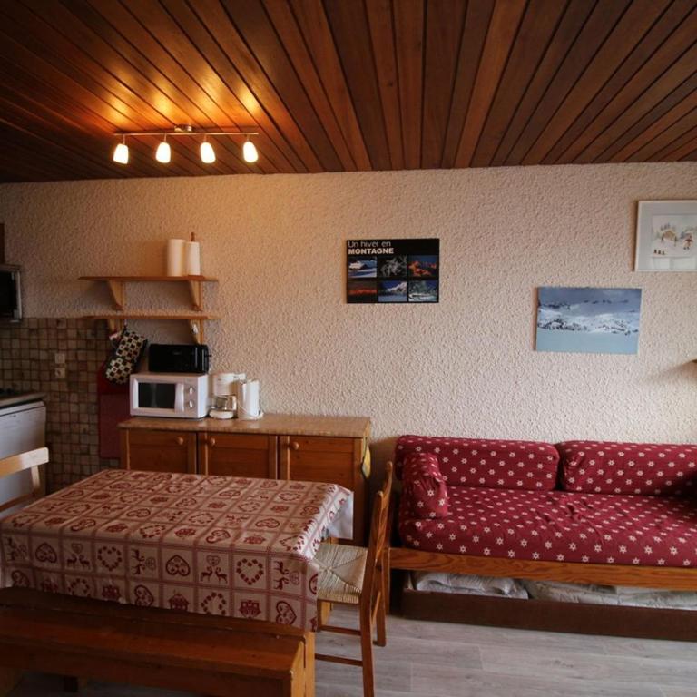 Studio cabine rénové au pied des pistes, balcon, parking – Auris en Oisans - FR-1-297-68 - Appartamento (4 Adulti) - 4
