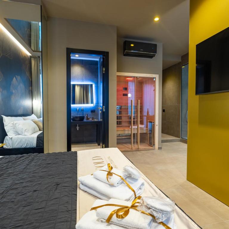 GOLD SUITE&SPA - Camera King con Vasca Idromassaggio - 15