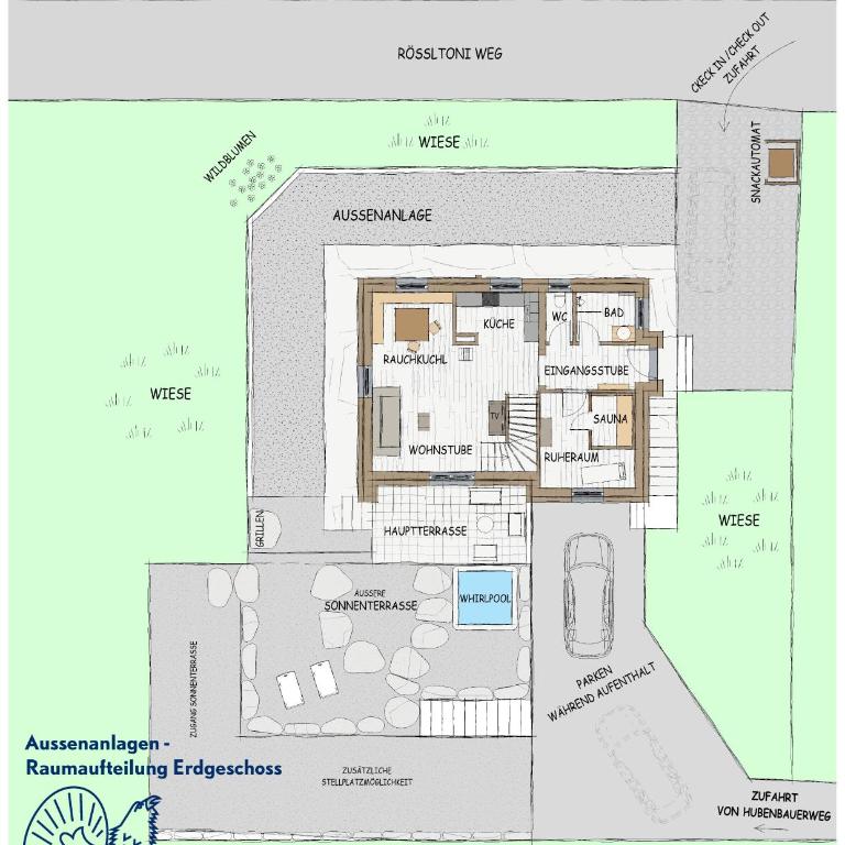 Ein JUWEL "zum-Auerhahn" - Haus mit 2 Schlafzimmern - 43