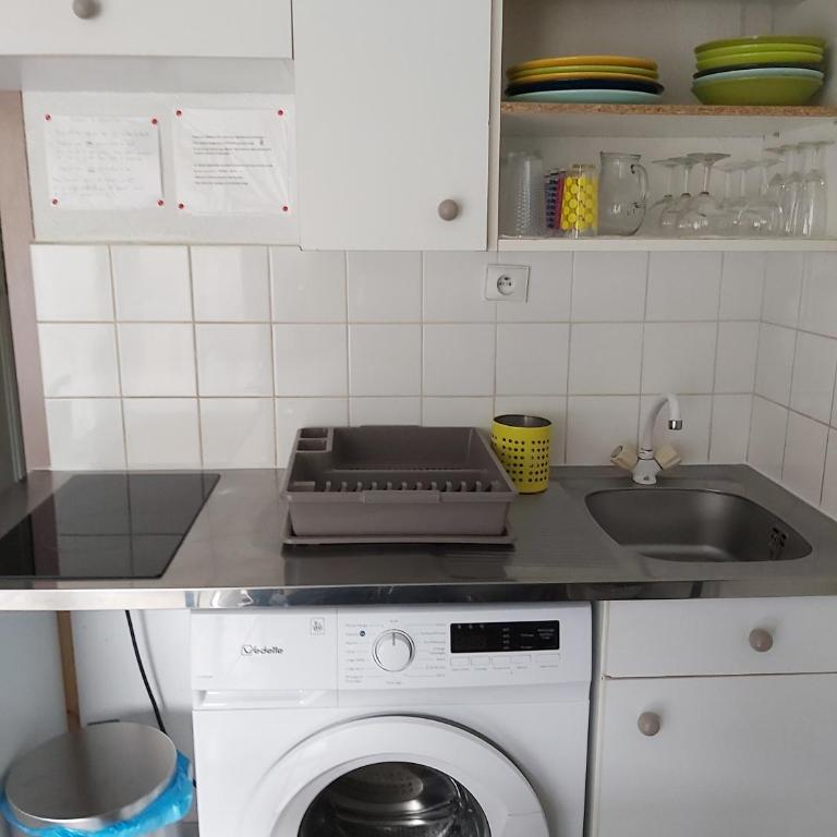 Appartement 2pers, superbe vue montagne, exposé sud, Résidence très calme, parking, 5mns à pied du centre - Appartement 1 Chambre - 26