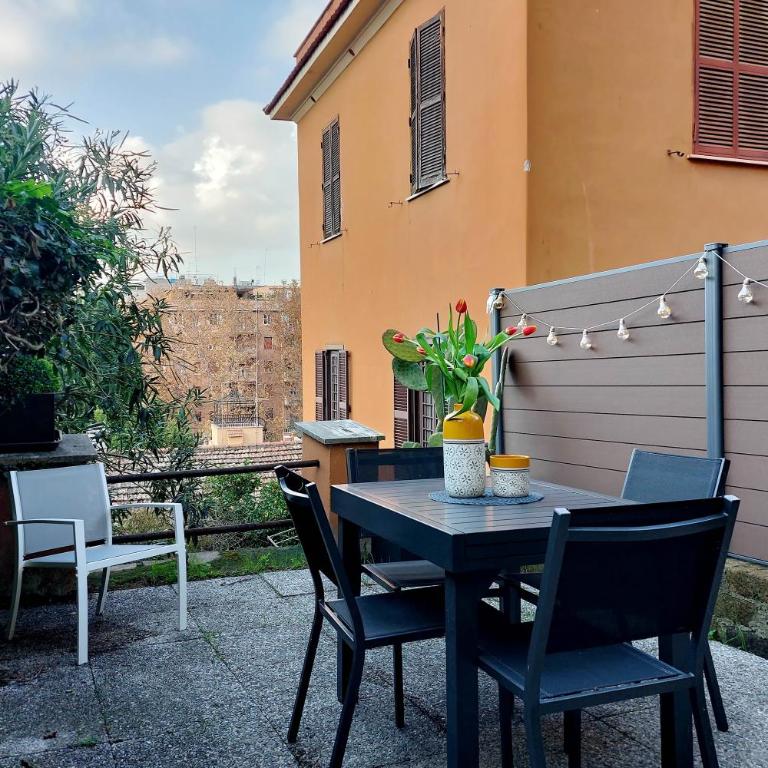 4BNB - Cozy Vatican Loft with Terrace - Appartamento con 1 Camera da Letto - 4