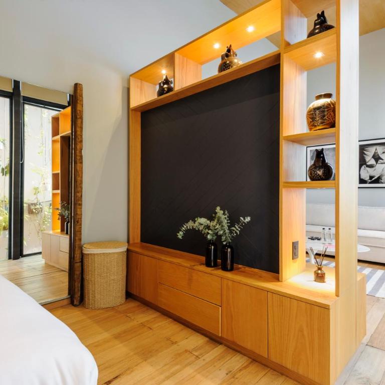 Casa Wynwood Roma Norte - Suite con cama grande - 4