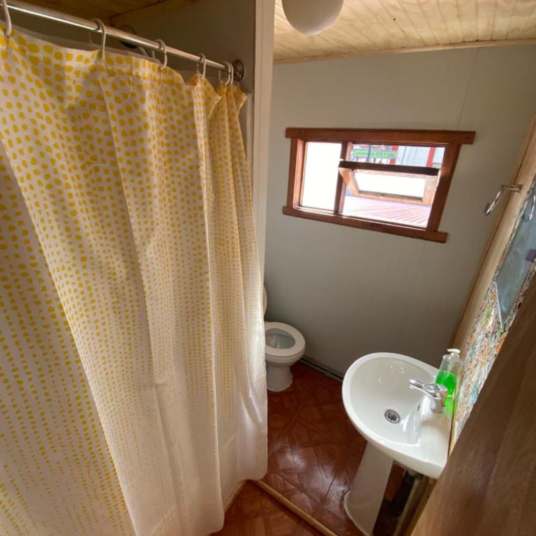 Hostería Futaleufu - Habitación Doble con baño privado - 2 camas - 2