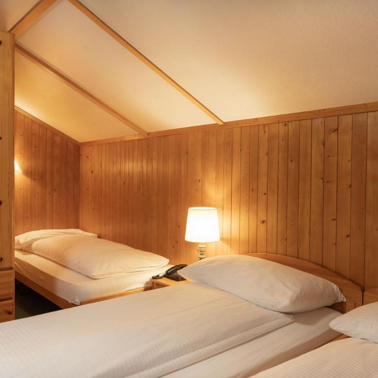 Jungfrau Lodge, Swiss Mountain Hotel - Vierbettzimmer mit eigenem Bad - 1