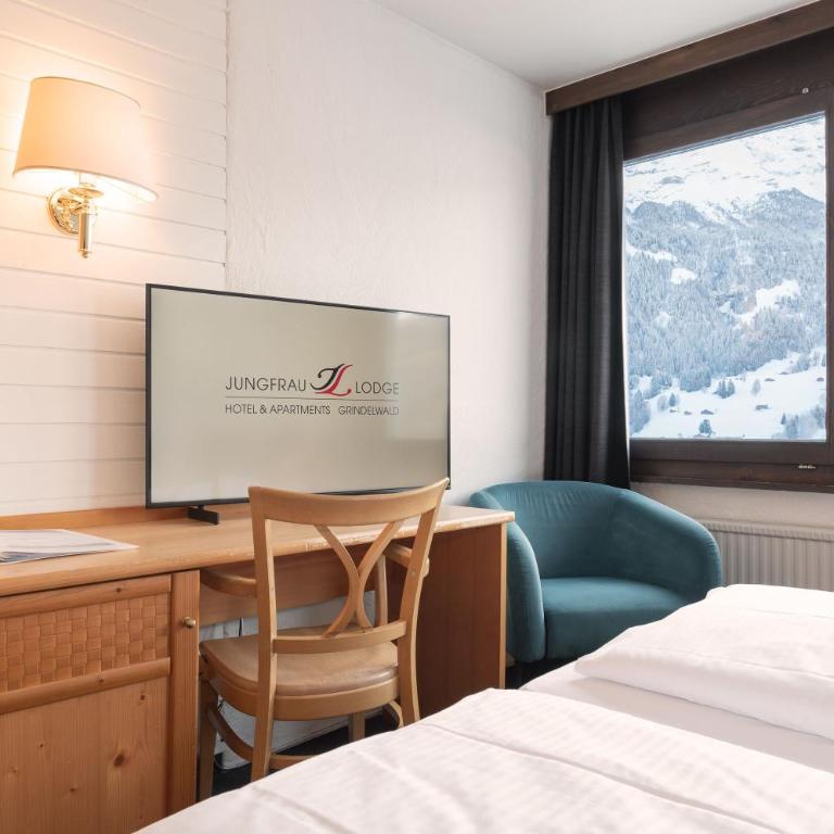 Jungfrau Lodge, Annex Crystal - Habitación Doble con vistas al Eiger - 2