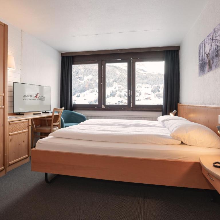Jungfrau Lodge, Annex Crystal - Habitación Doble con vistas al Eiger - 3