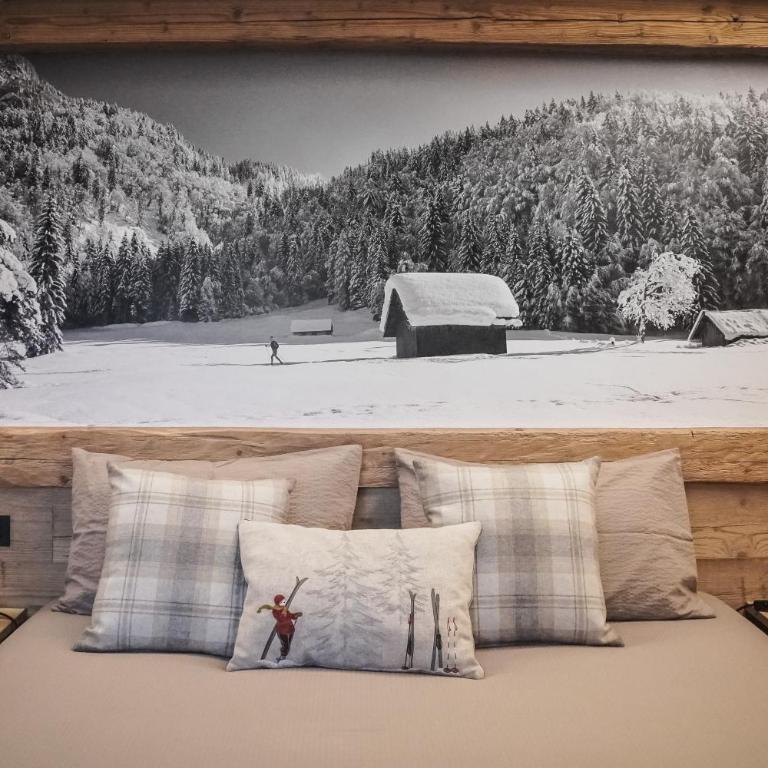 Sci Sport rooms & suites - Camera Superior Matrimoniale/Doppia con Letti Singoli con Vista Montagna - 3