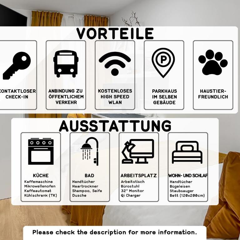 Moderne Studio Apartments in Nürnberg - Studio - 2