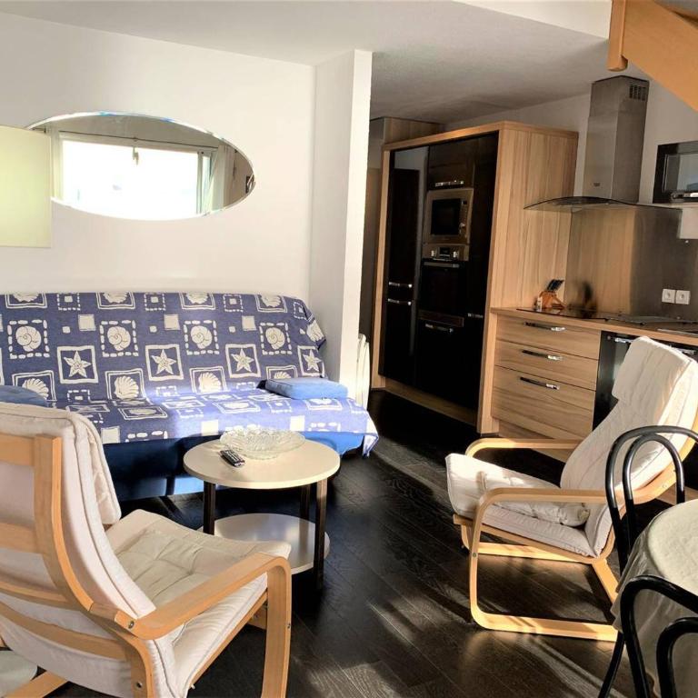 Quiberon - Studio mezzanine rénové 40m² pour 4 pers - Vue mer et parking - FR-1-478-24 - Studio - 4