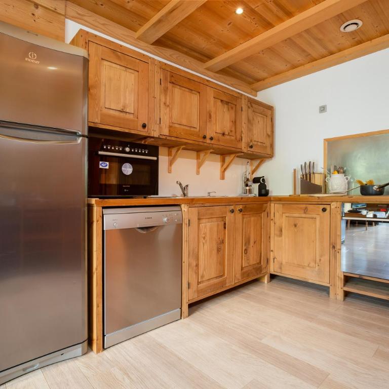 Apt La Sauvageonne in Servoz Balcony & Mountain views - Happy Rentals - Appartement avec Balcon - 6