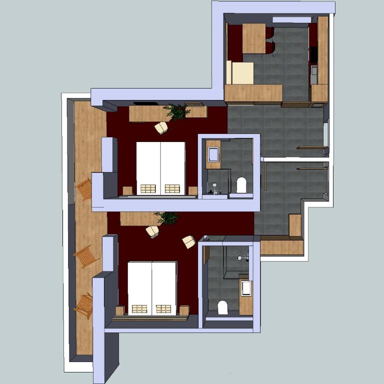 Sport Garni Kapplerhof – Ischgl/Kappl - Comfort Apartment 2 mit 2 Schlafzimmern - 1