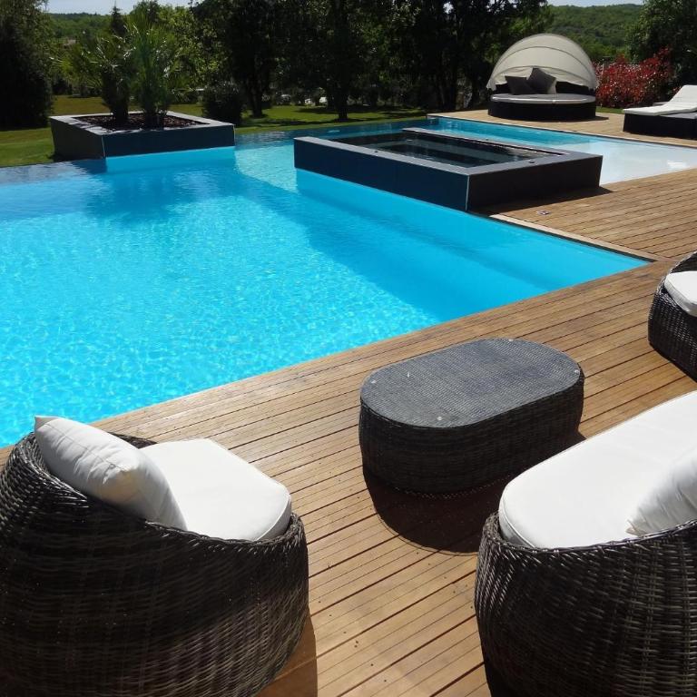 Luxueux Domaine Dal Cayrou grande piscine Cahors - Villa - 4