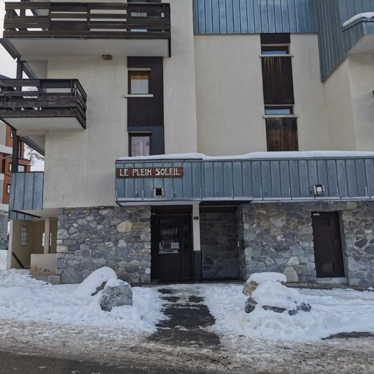 MyHome - Plein Soleil 36 - Studio cabine 4 pax ski in&out - Appartamento con 1 Camera da Letto - 3