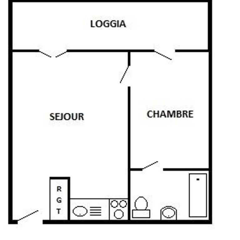 T2 Bord de Mer - 4 Pers - 50m Plage - 150m Commerces - Parking - TV - FR-1-81-228 - Appartamento (4 Adulti) - 9