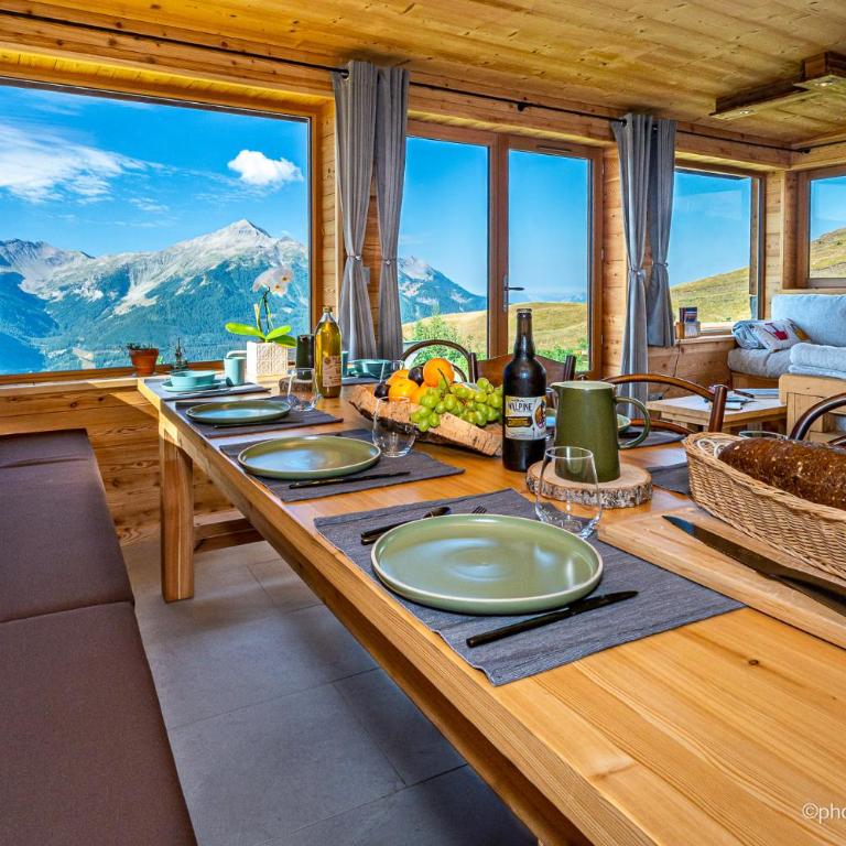 Le Refuge Ibex - Chalet d'Alpage au coeur de la nature - 8 personnes - Chalet 3 Chambres - 8
