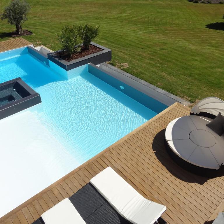 Luxueux Domaine Dal Cayrou grande piscine Cahors - Villa - 11