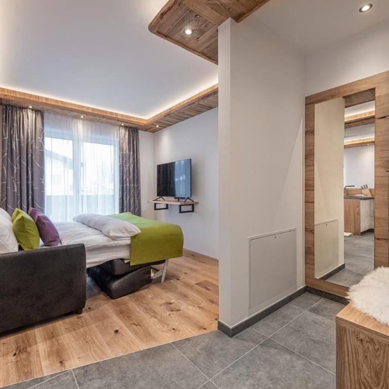 Apartment NH96 inklusive kostenfreiem Eintritt in die Alpentherme - Apartment mit Dusche - 7