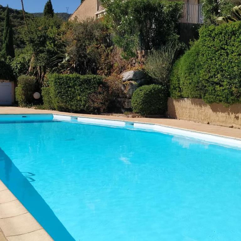 "TI SABLE" Agréable studio climatisé, Jolie Vue Mer, Piscine à Cavalaire sur Mer Golfe de St-Tropez - Appartement - Vue sur Mer - 8