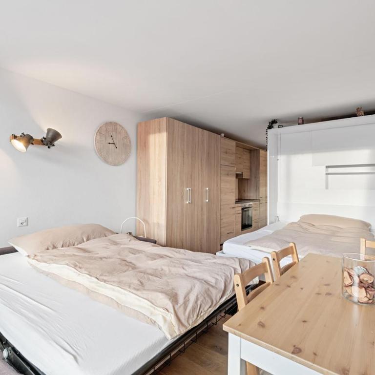 Chaleureux studio à Anzère, accessible à ski, proche de tout - Apartment mit 1 Schlafzimmer - 2