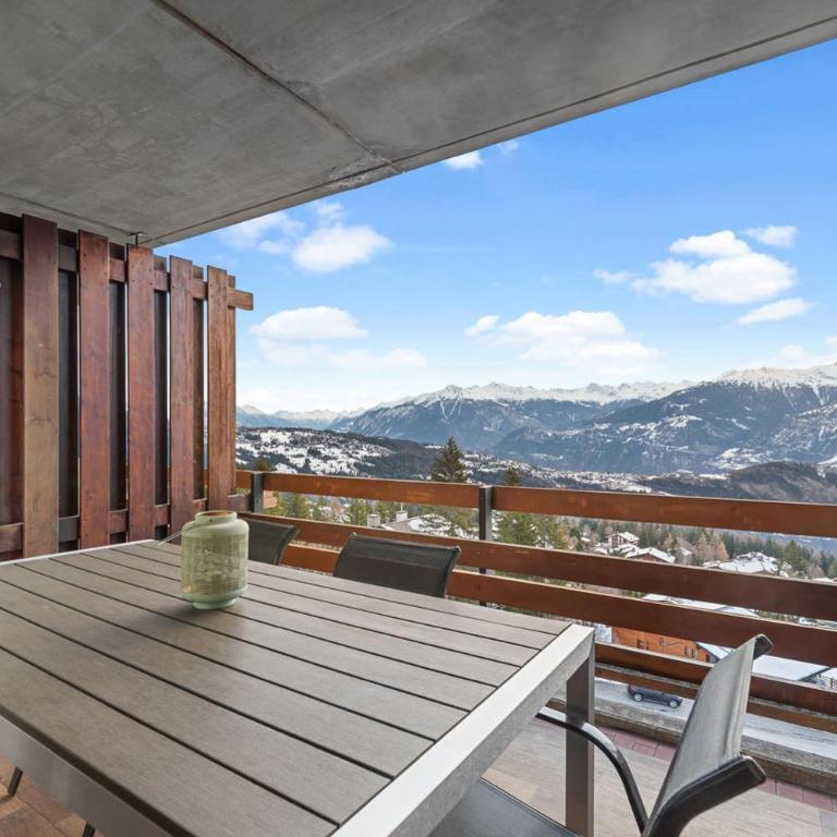 Chaleureux studio à Anzère, accessible à ski, proche de tout - Apartment mit 1 Schlafzimmer - 10