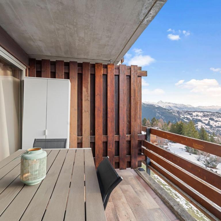 Chaleureux studio à Anzère, accessible à ski, proche de tout - Apartment mit 1 Schlafzimmer - 13