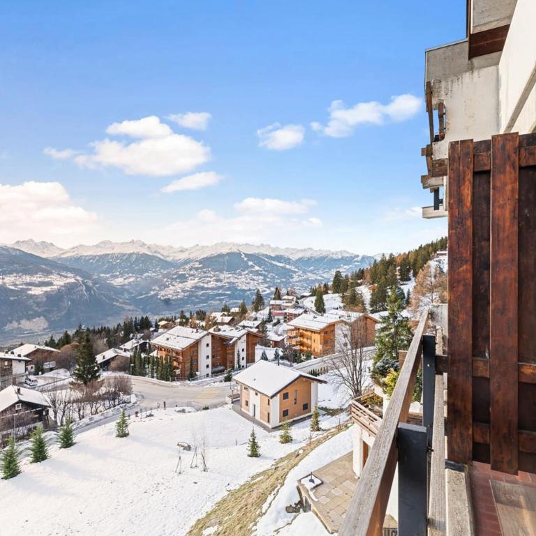 Chaleureux studio à Anzère, accessible à ski, proche de tout - Apartment mit 1 Schlafzimmer - 16