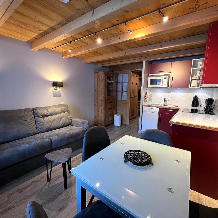 Parnasse 2-203 - Bel appartement sur les pistes de ski et dans le village, au calme - Estudio con balcón - 3