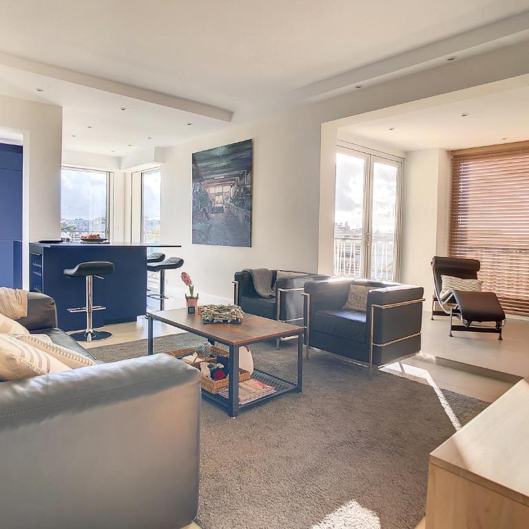 Penthhouse 1 & 2 bedroom apartment 2 mins from the Croisette 335 - Appartement 2 Chambres - 8