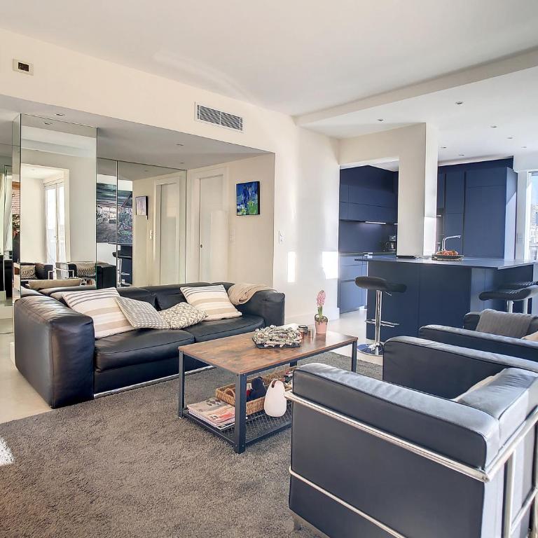 Penthhouse 1 & 2 bedroom apartment 2 mins from the Croisette 335 - Appartement 2 Chambres - 3