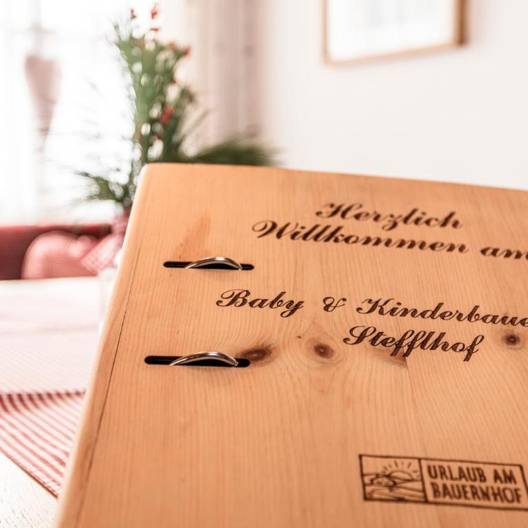 Appartement & Ferienwohnung am Baby & Kinderbauerhof Stefflhof - Apartment mit 2 Schlafzimmern und Aussicht - 2