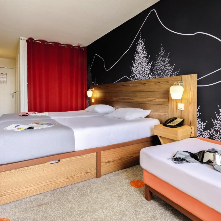 Belambra Clubs Avoriaz - Les Cimes du Soleil - Chambre Triple – Vue sur Montagne - 2