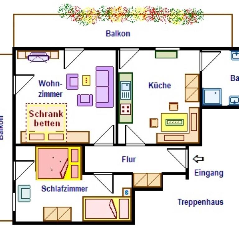 Haus Erika 1911 - Wetterstein - Apartment mit 2 Schlafzimmern - 6
