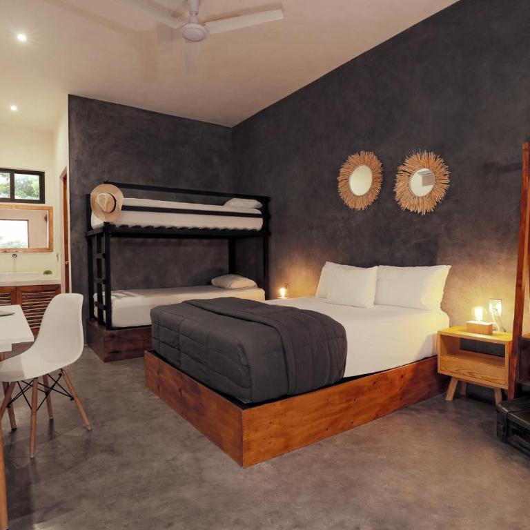 Che Bacalar Hostel & Bar Adults Only - Habitación Triple - 2