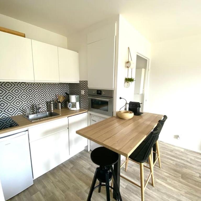 Cabourg T2 tout neuf Accès direct mer Grand balcon - Appartamento con 1 Camera da Letto - 12
