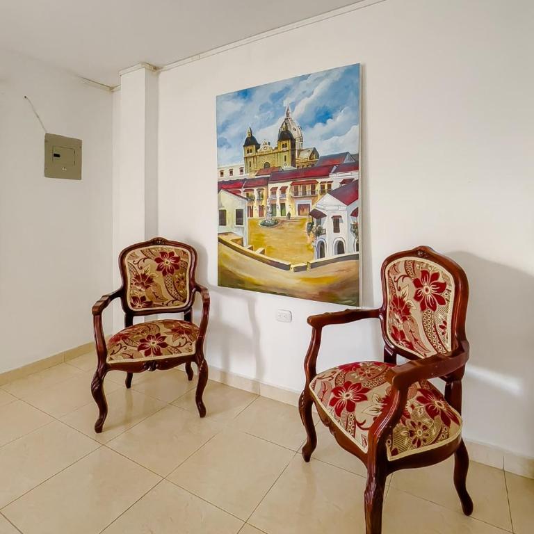 3CB-2 APARTAMENTO DE 3 ALCOBAS EN EL CENTRO HISTORICO CON AIRE ACONDICIONADO Y WIFI - Three-Bedroom Apartment - 6