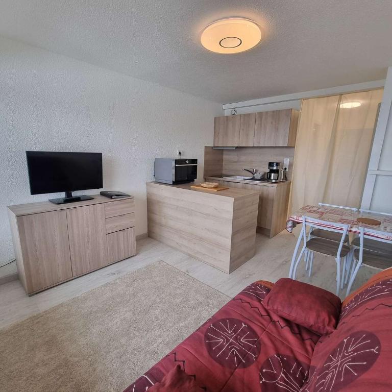 Charmant Studio Rénové 4 Pers, Balcon Sud, Proche Station - FR-1-393-156 - Monolocale - 5