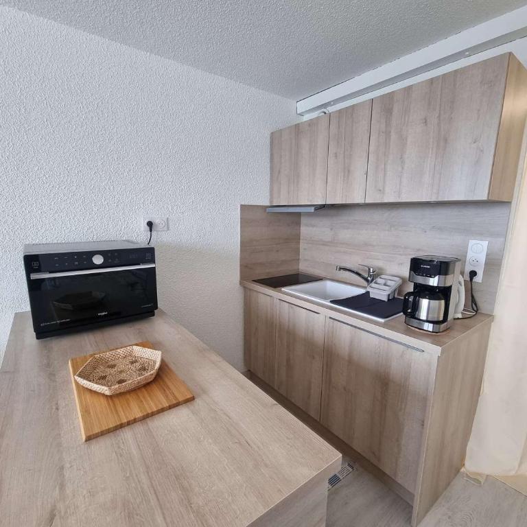 Charmant Studio Rénové 4 Pers, Balcon Sud, Proche Station - FR-1-393-156 - Monolocale - 7