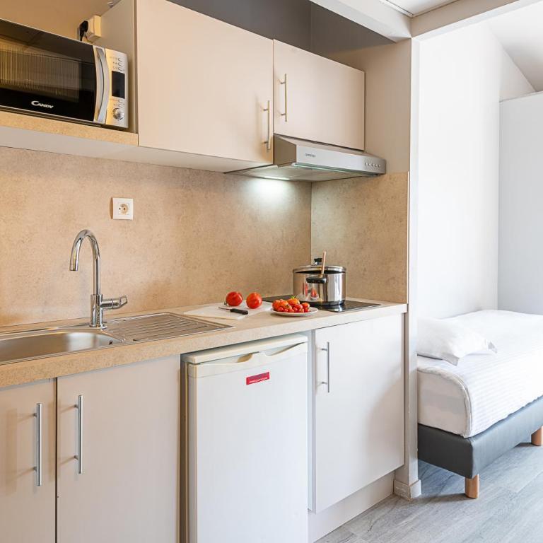 Zenitude Hôtel-Résidences Le Cannet - Studio Triple Standard - 4