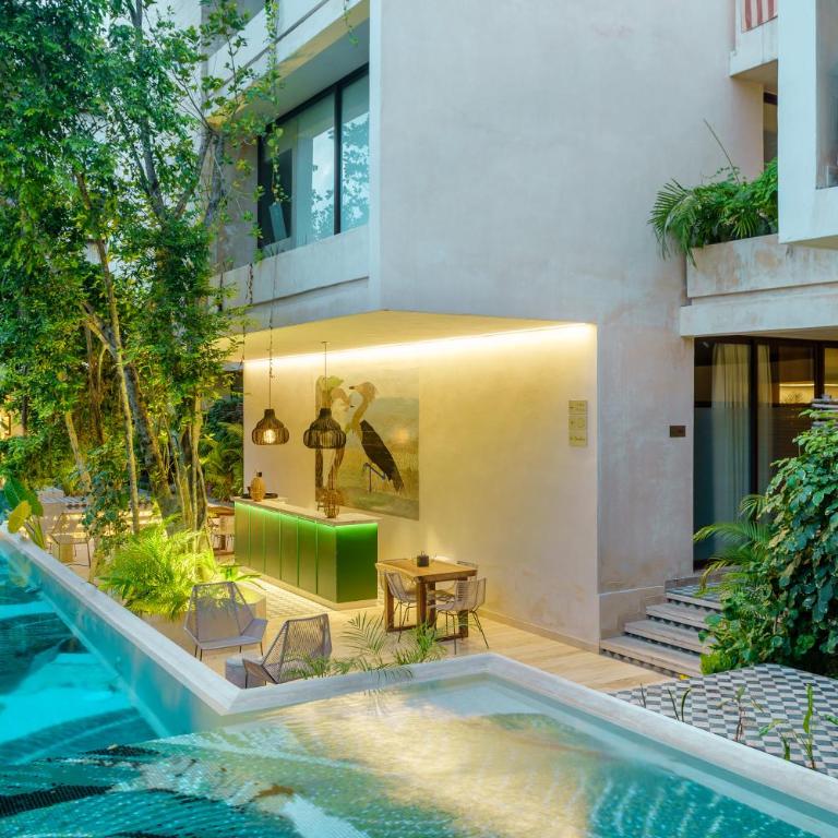 204 Hidden Gem apartment in the heart of Tulum w/ huge private terrace and pool for 6 Pax - Appartement 2 Chambres - 21