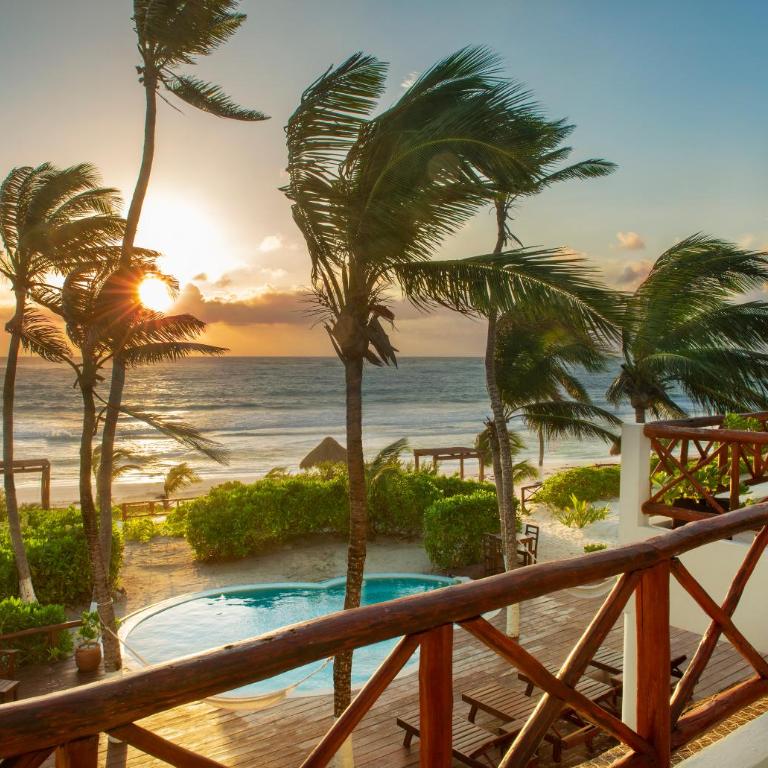 Beachfront Villa Playaäkun - Villa con vistas al mar - 6