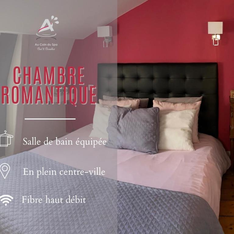 Chambres d'Hôtes Au coin du spa - Chambre Lit King-Size avec Baignoire Spa - 1