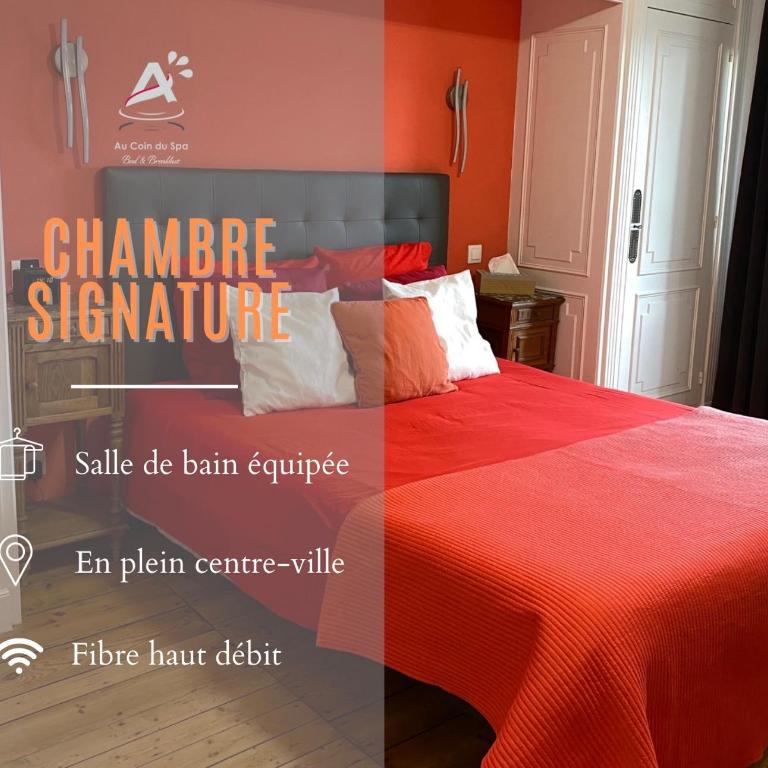 Chambres d'Hôtes Au coin du spa - Chambre Lit King-Size - Vue sur Jardin - 1