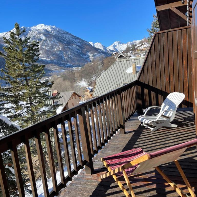 Serre Chevalier Chantemerle grand appartement 150 m2 dans chalet familial - Appartement - 14