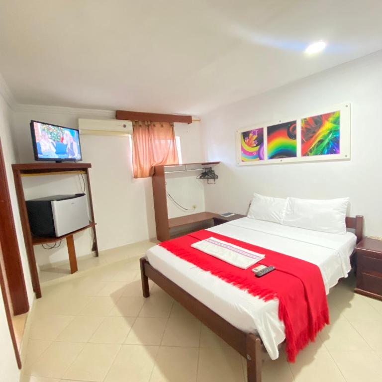 Hotel La Guajira - Habitación con cama grande - 5