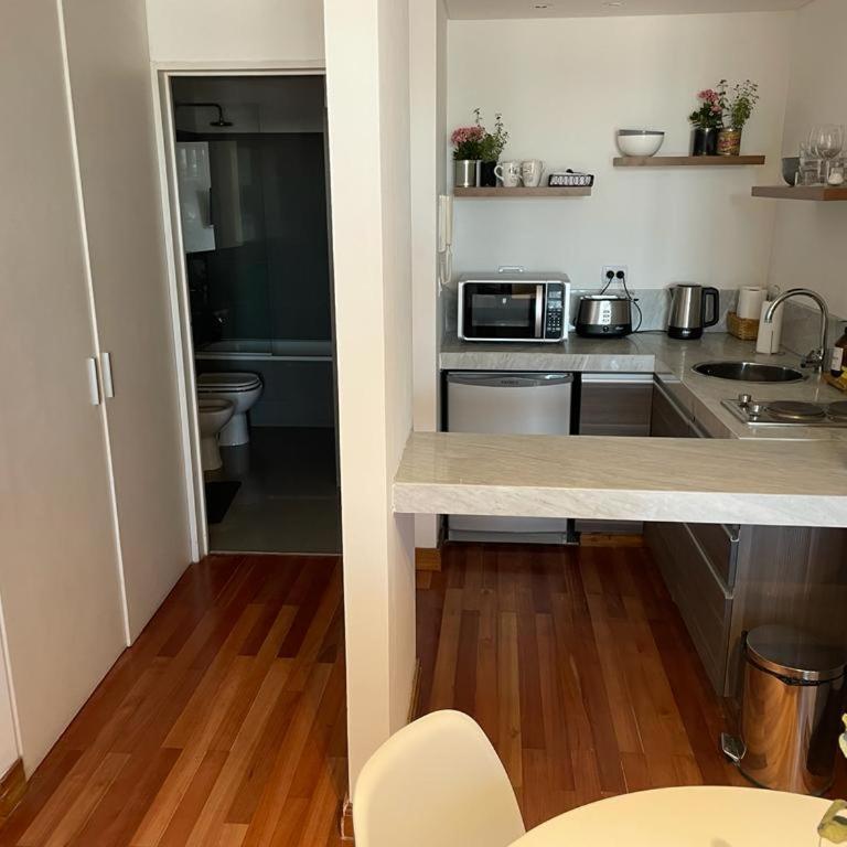 Moderno departamento Palermo vista La Rural - Apartamento de 1 dormitorio - 35