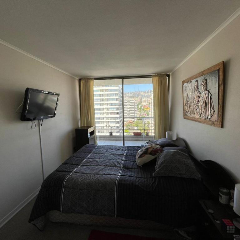 Comodo departamento en el centro de Viña - One-Bedroom Apartment - 9