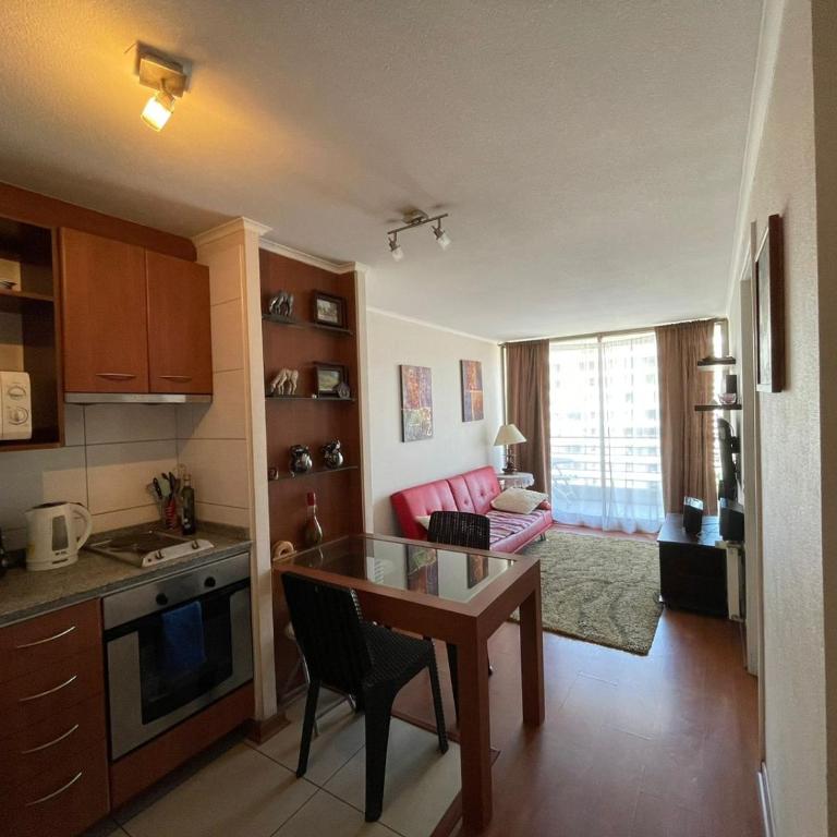 Comodo departamento en el centro de Viña - One-Bedroom Apartment - 4