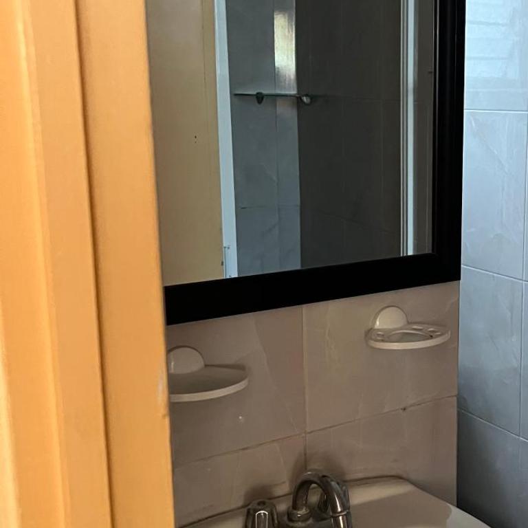 Hotel magallanes con cocineta 100 Metros de playa - Habitación Doble con baño privado - 2 camas - 6